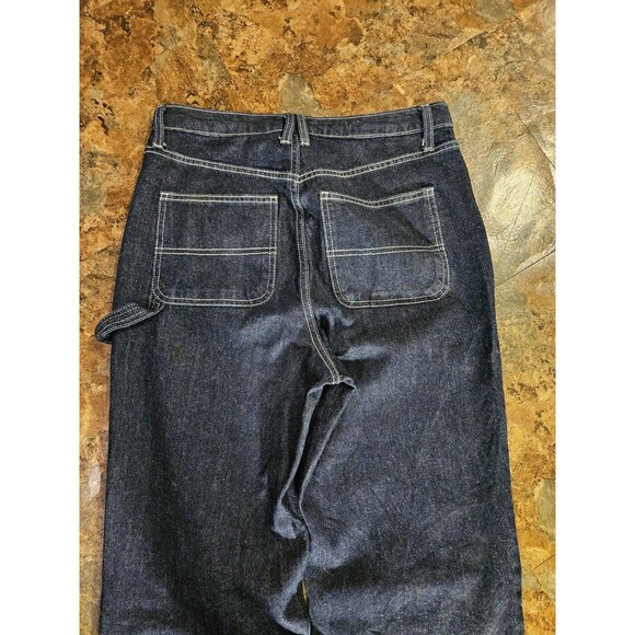 Wild Fable High-Rise Double‎ Front Easy Rigid Button Fly Jeans size 6 Dark Wash - Picture 7 of 9